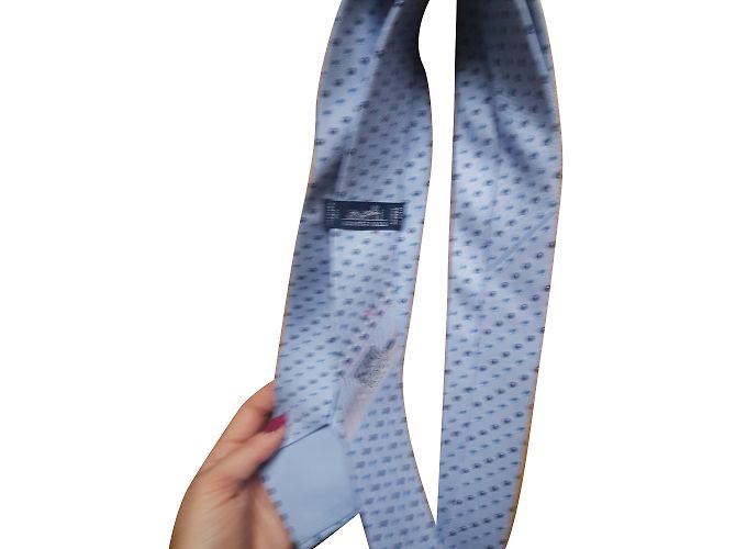 Hermès Laços Azul - vista 2