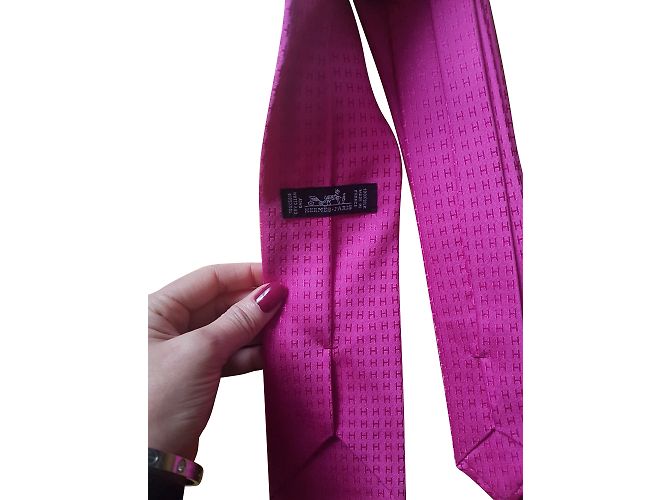 Hermès Laços Rosa - vista 2