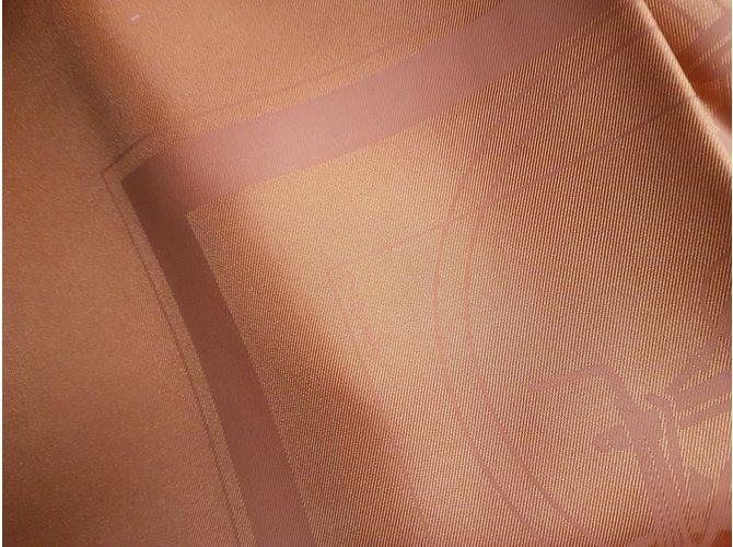 Hermès Seiden Schals Orange - Ansicht 4