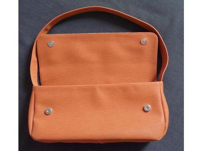 Autre Marque Borsa baguette Marc Labat Arancio Arancione - vista 3