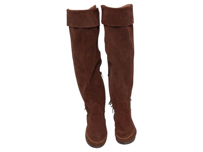 Minnetonka Botas Castaño - vista 2