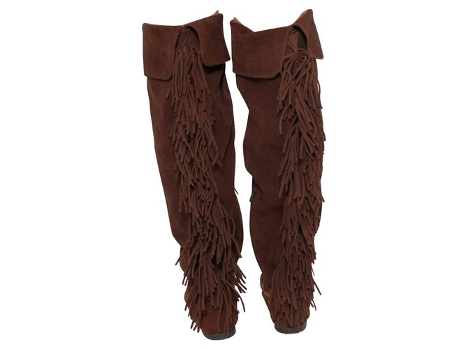 Minnetonka Botas Castaño - vista 3