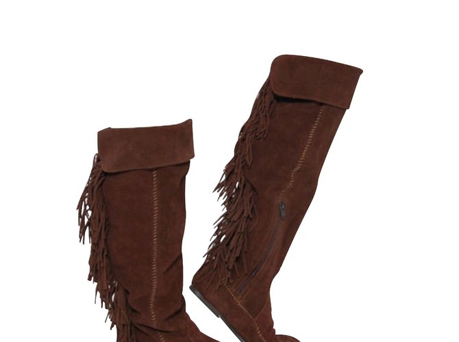 Minnetonka Botas Castaño - vista 4