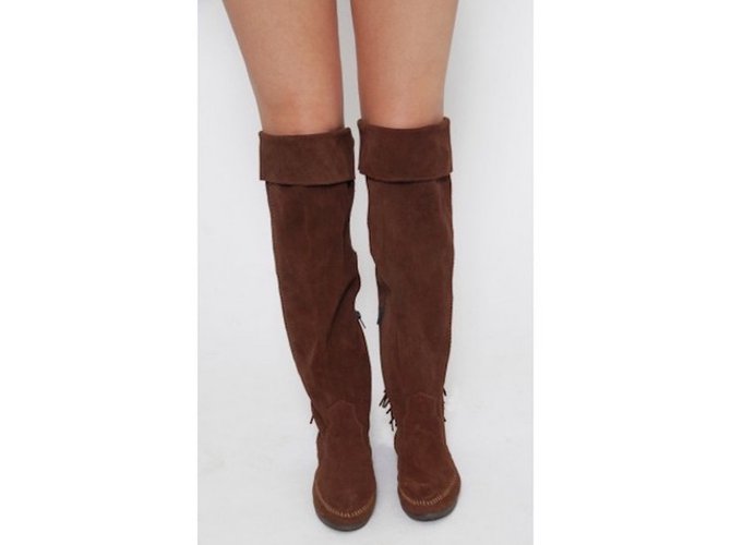 Minnetonka Botas Castaño - vista 5
