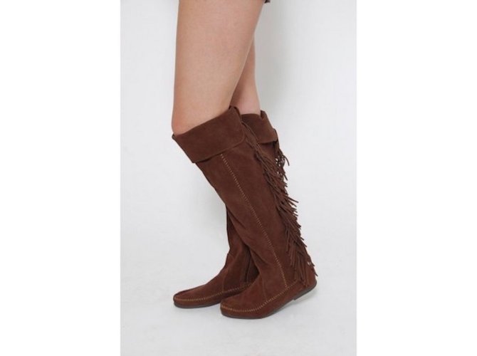 Minnetonka Botas Castaño - vista 6