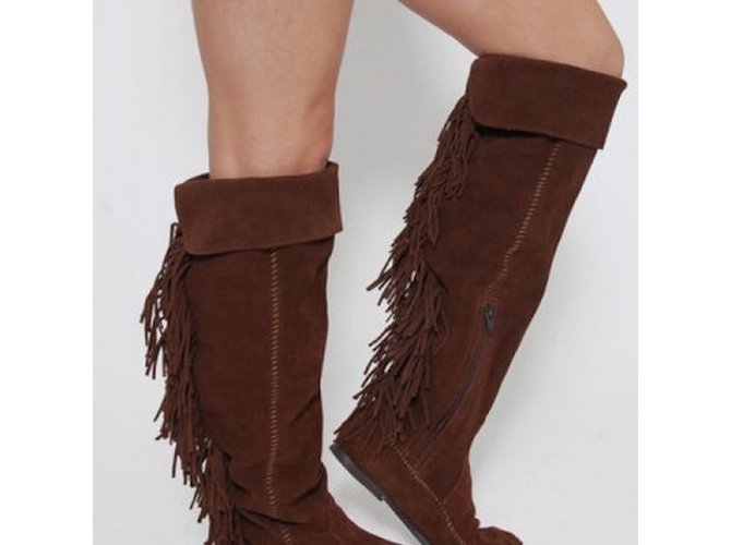 Minnetonka Botas Castaño - vista 8