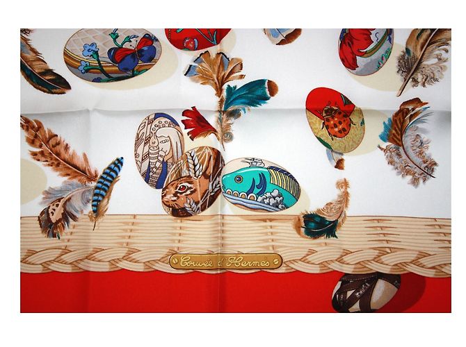 "la couvée d'Hermès" Lenços de seda - vista 3