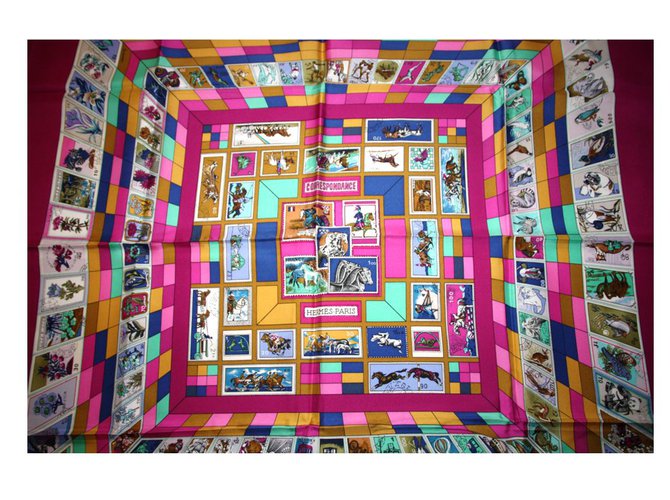 Hermès Lenços de seda - vista 3