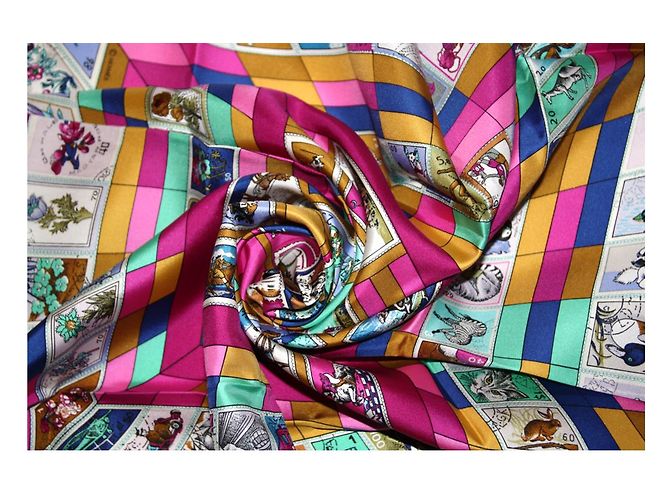 Hermès Lenços de seda - vista 7