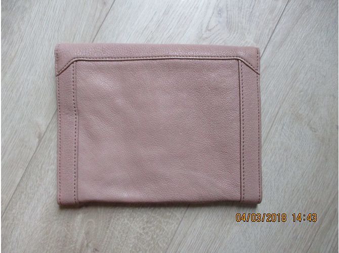 Marc by Marc Jacobs Pochette in pelle grigia - vista 2