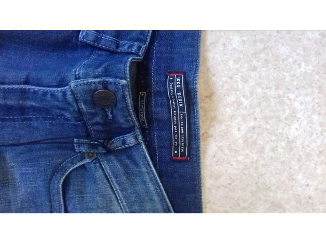 Pantalones Ikks Azules de Algodón - vista 5