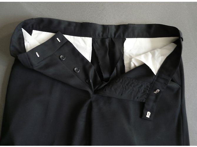 Autre Marque Balthazar Wool Pants Black - view 4