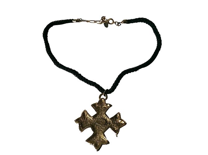 Autre Marque Collana G Paris Jacky in metallo dorato e perla bianca D'oro - vista 2