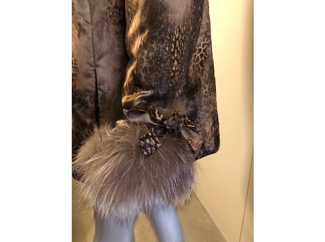 Giacca Parka Marina Rinaldi Leopardata Stampa leopardo - vista 4
