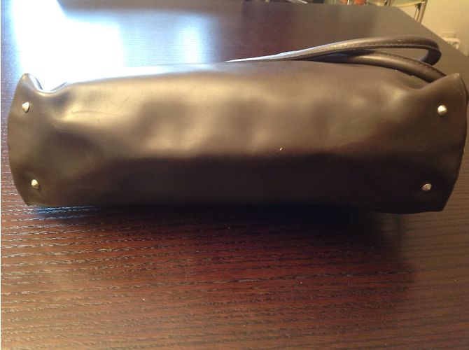 Borsa a tracolla Furla in pelle marrone e arancione Marrone scuro - vista 6
