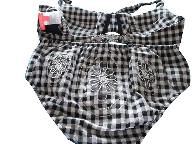 Traje de baño de dos piezas Manoush negro de algodón - vista 2