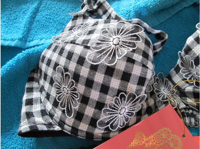 Traje de baño de dos piezas Manoush negro de algodón - vista 5