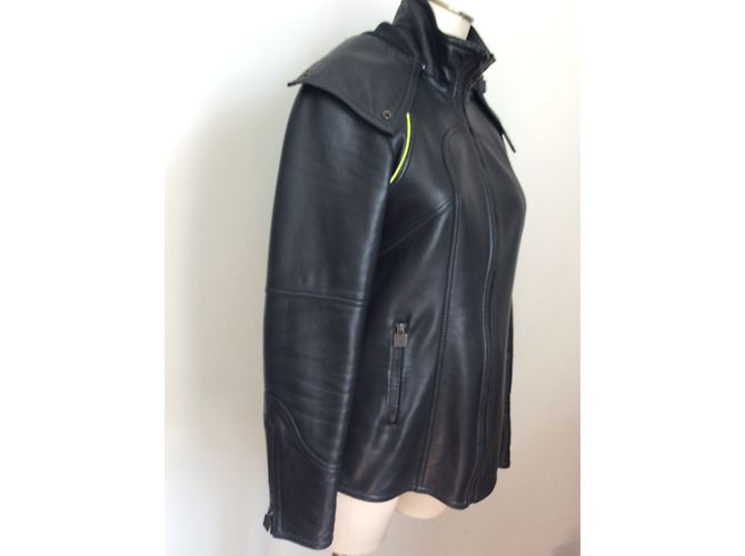 Chanel Lederjacke Schwarz - Ansicht 3