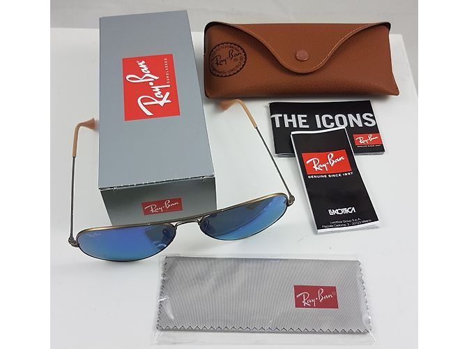Gafas de sol Ray-Ban Aviator RB 3025 de metal - vista 6