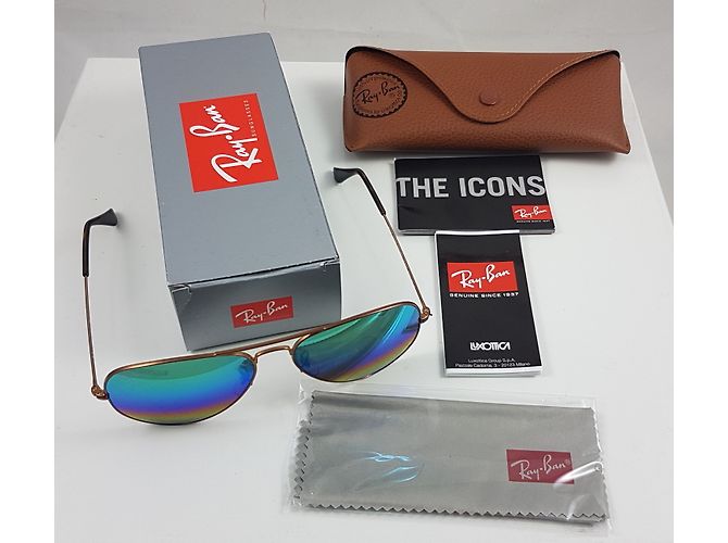Gafas de sol Ray-Ban Aviator RB 3025 Metal - vista 6