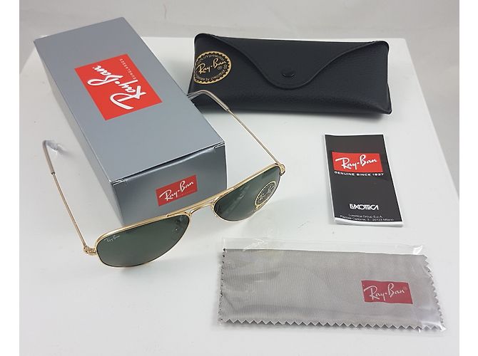 Gafas de sol Ray-Ban Aviator RB 3044 Metal 52 - vue 6