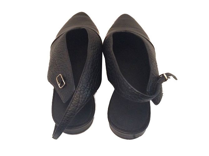 Décolleté Alexander Wang in pelle nera Nero - vista 2