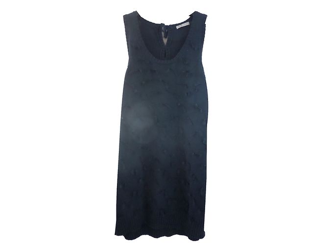 Vestido See by Chloé Azul Marino de Algodón - vista 2