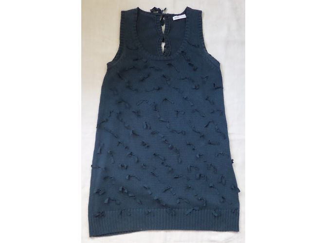 Vestido See by Chloé Azul Marino de Algodón - vista 8