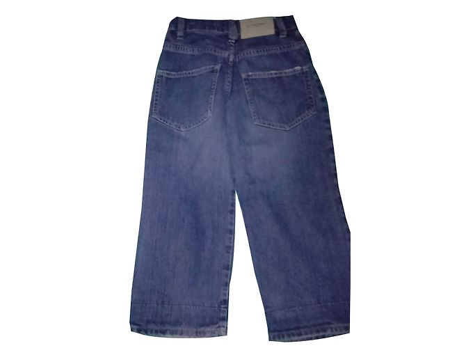 Burberry Jean Droit en Denim Bleu Garçon - vue 2