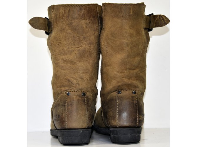 Palladium Stivaletti Marrone - vista 5