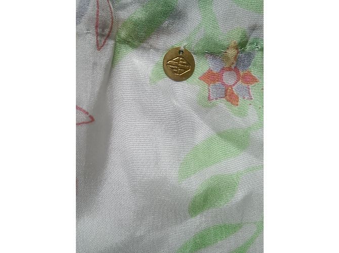 Abito Antik Batik in seta multicolore asimmetrico - vista 6