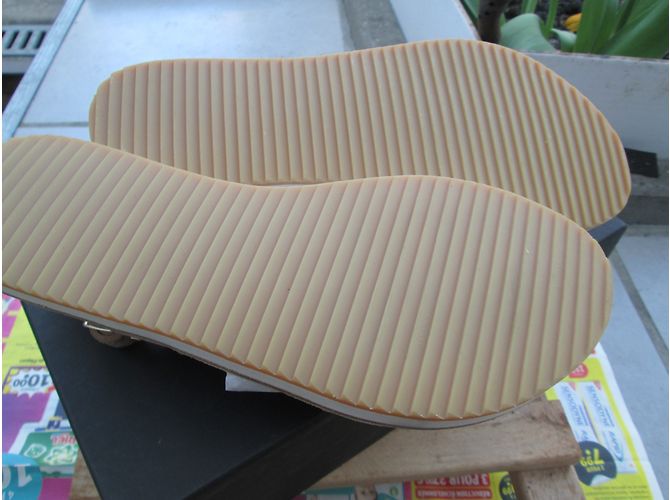 Sandali gioiello Loua Tatoosh beige in pelle - vista 5