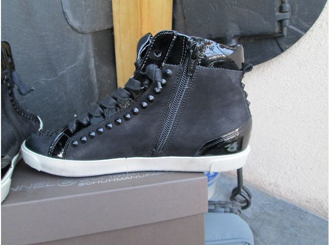Kennel und Schmenger Queens Sneakers in pelle nera Nero - vista 2