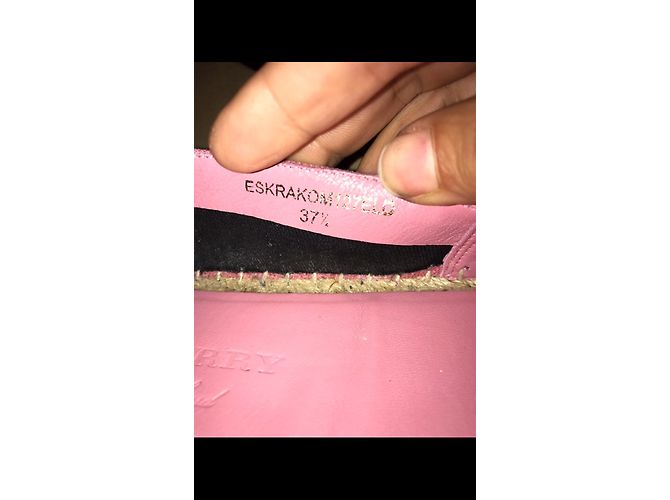 Burberry Alpargatas - vista 4
