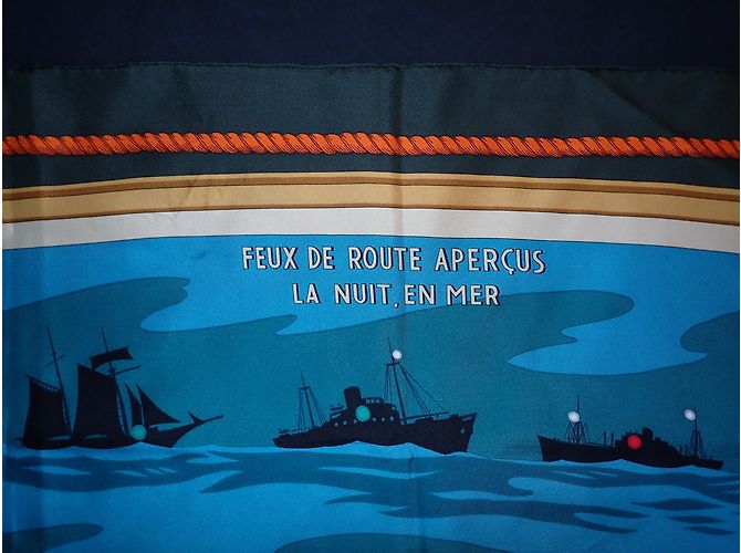 Hermès Feux de Route Aperçus la Nuit Azul Verde - vista 8