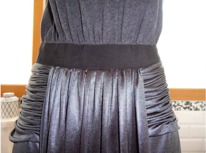 Vestido Alexander Wang de algodón gris - vista 4