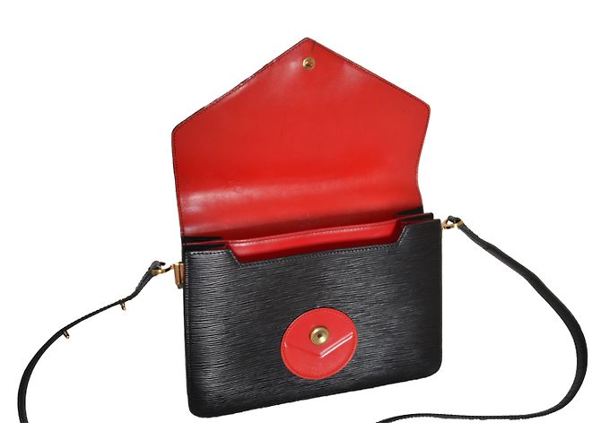 Louis Vuitton Handtasche Schwarz Rot - Ansicht 2