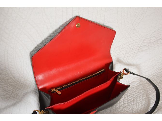 Louis Vuitton Handtasche Schwarz Rot - Ansicht 3