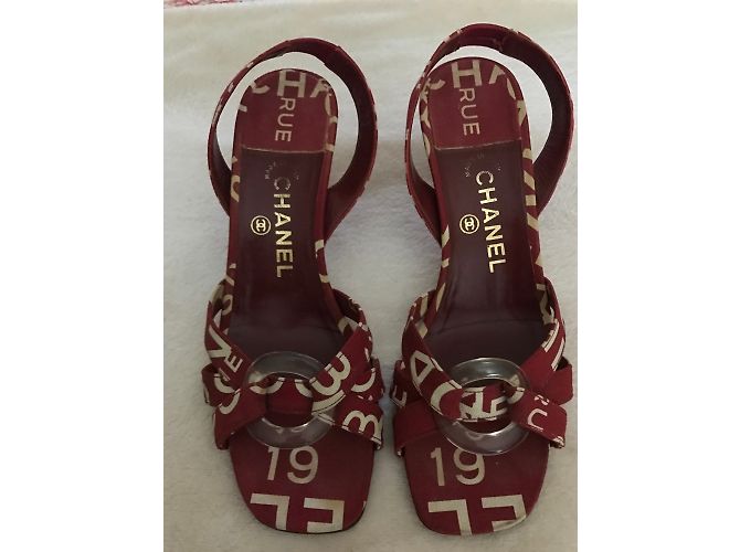 Chanel Heels Dark red - view 3