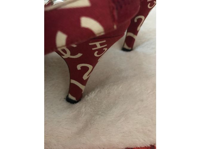 Chanel Heels Dark red - view 7