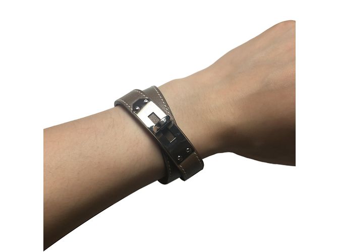 Kelly Hermès Armbänder Taupe - Ansicht 2