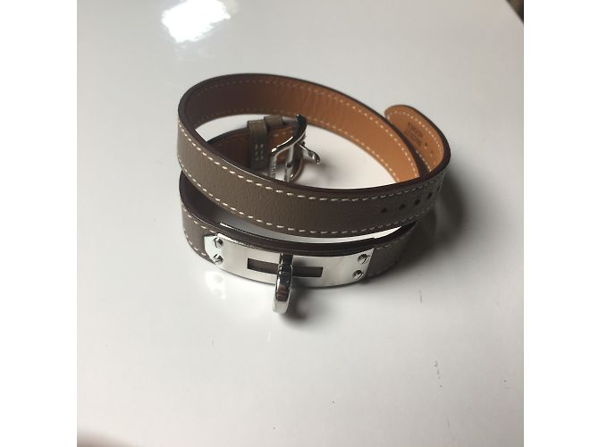 Kelly Hermès Armbänder Taupe - Ansicht 3