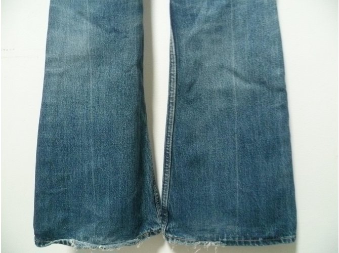 Jeans Bootcut Levi's 544 Blu Cotone - vista 5