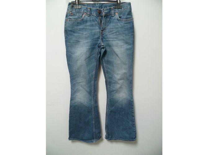 Levi's 544-04 Bootcut Jeans Blau Baumwolle - Ansicht 2