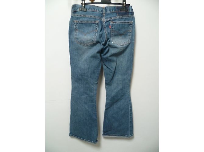Levi's 544-04 Bootcut Jeans Blau Baumwolle - Ansicht 3
