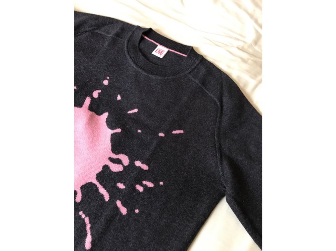 Lacoste Live Strickwaren Anthrazitgrau - Ansicht 4