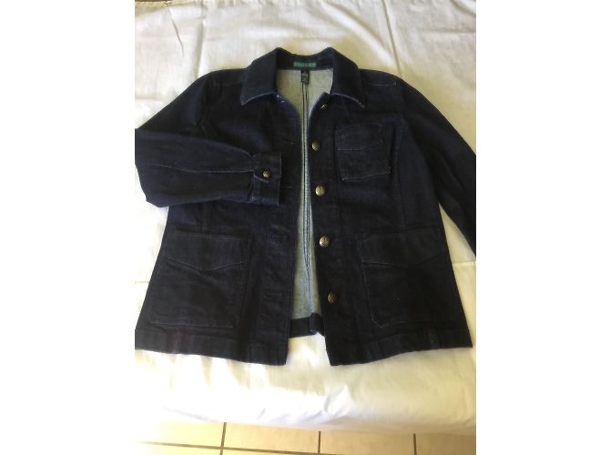 Ralph Lauren Jeansjacke Navy Blau M Marineblau - Ansicht 6