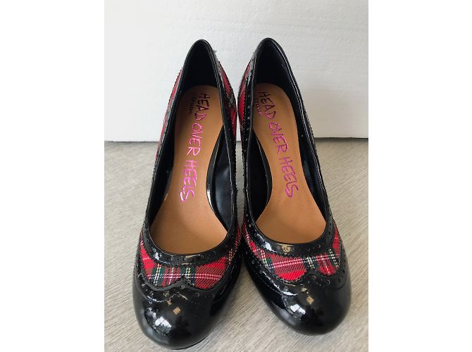 Dune Heels Black Red - view 2