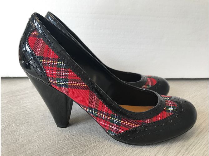 Dune Heels Black Red - view 3