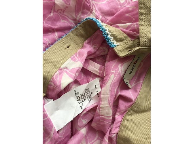 Henry Cotton's Camisa de algodón floral Rosa Blanco Beige - vista 3